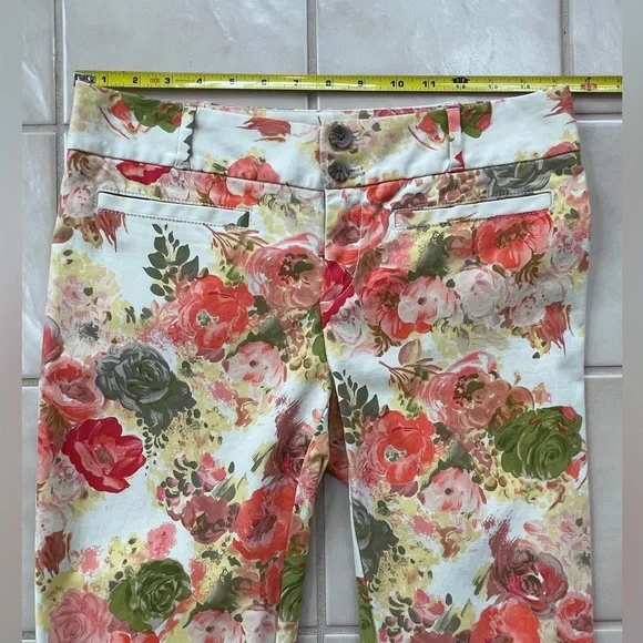Anthropologie Cartonnier Floral “Charlie” Pants - US Size 4 - Picture 6 of 7